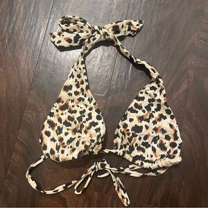 Wild Fable Animal Print Bikini Top